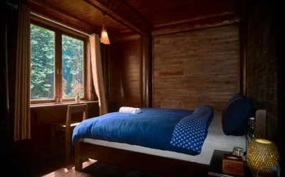 Double Room with Garden View — Lagom Home - Bamboo Forest