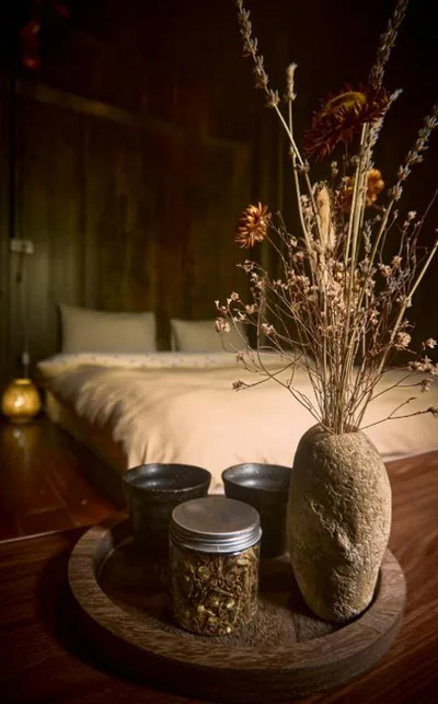 Double Room with Mountain View — Lagom Home - Bamboo Forest